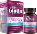 Kesucian Memproduksi MyBiotin ProClinical - Rambut tebal Dimulai dalam 3 Minggu & Fights Wrinkles - MM40X Patented Biotin Matrix / Astaxanthin - 40X Lebih Soluble vs Biotin Biasa 30 Veg Cap