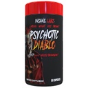 Insane Labz Psychotic Diablo Thermogenic Fat Burner for Men and Women with Grains of Paradise Theobromine Root Extract Fuled by AMPiberry, Appetite Supressant - 60 Servings