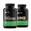 Optimum Nutition Unfeated Creatine Monohydrate 100 Capsules Bundled dengan Optimum Nutirtion HMB 90 Capsules