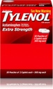 Tylenol (R) Luar Biasa, 2-Caplet Dosage, 100 caplet total, 500mg masing-masing