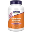 Now Foods Suplemen, Sunflower Leethin 1200 mg dengan porfatidyl Chooline, 100 Softgels