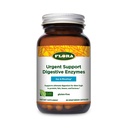 Flora Urgent Dukung Enzymes Digetical - Divalle Supplemen Dukungan - Aids Bloating & NUtrient Absorpsi - features 9 Enzymes - Gluten- Free & None-GMO - 60 Vegetarian Capsules