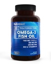 BioEmblem Omega-3 Minyak Ikan 2000mg - Ukuran Kecil Softgels Formulir Absorpsi Tinggi, Dapat Disediakan - 1400mg EPA & DHA Ditambah Vitamin D3, Non-GMO, Heart, Gabungan, & Brain Health Oil Suplemen, 120 Ct