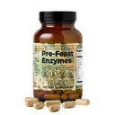 Santa Cruz Preeo Pre- Feast Digeptical Enzymes for Women and Men, Fiber Suplement for Gut Health & Digetical Health, Gluten Free, Keto, Sugar Free, Paleo, dengan Bromelain, Ginger Root, 60 Capsules