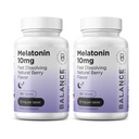 Balancebreens Melonatin 10mg Fast-Dissolve, 120 Tablet - Natural Sleep Aid for Reserve Nights, Drug-Free Support for Relation and Tranquility