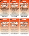 Ferrous Drops Iron Supplement Peppermint Flavor Generik untuk Enfamilil Ferget In- Sol Iron Suplement Drops for Ints, Toddlers & Children Measure Dropper Sertakan 50 ml per Paket Botol 6