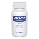 Encapsulasi murni NC 600 mg - N-Acetyl Cysteine NAC Tambahan untuk Lung Health & Imune Dukungan, Dukungan Hati & Antioksidants * - dengan Freeform N- Acetyl- L- Cysteine - 30 Capsules