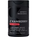 Sports Research Cranberry Frux Complex - Softgels for Urinary Trakt Health Support - Equal to 25,000 mg of Cranberry, Made with Pacran & Vitamin C & E - Non-GMO & Gluten Free - 90 Count