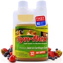 Synflex Liquid Glucosamin Original Formula - Chondroitin, Vitamin, Mineral - Drink Suppplemen untuk Pria & Perempuan, Membantu Dukungan Gabungan & Kartilage Kesehatan - Berry Flavor, 32 Day Supppply