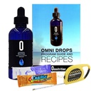 Omni Drop Program, Auttic Omnitrition - Basic Bundle Includes * * 4 oz Bottle Omni Drops with Vitamin B12 Program Guide, Samples dan Snapgate 10 Ft. Carabiner Tape Measure