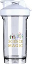 Ilmu It 'S Like Magic But Real 18 Ounce Shake Bottle Drink Mixer Leak- bukti Pre Workout Protein Shakes Meal Pengganti Botol 500ML / 18 Oz Putih