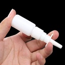 2pcs Kosongkan Refible White Plastic Medical Nasal Sprale Pompa Sprayer Container Pot untuk Aplikasi Cuci Air Saline Deft Sinus Medicine