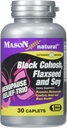 MASON NATURAL Menopause Trio: Black Cohosh, Flaxseed, & Soy (Extended Release)