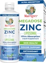 MaryRuth Organics Nuttrationals Supplement 124; Lipomal Limid Zinc Suplement dengan Vitamin E 124; Overall Health and Skin Care 124; Blueberry 124; Vegan, Non-GMO, Gluten Free, No Sugar Added 124; 15.22 Fl Oz