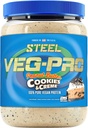 Suplemen Peanut Butter Cookies & Creme & Creme 124; 25 pelayan (1.93lbs) 14; Vegan Protein Powder dengan BCAA Amino Acid 124; Non Dairy 124; Low Carb Formula