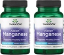Swanson Albion Chlated Manganese 10 milgrams 180 Capsules (2 Pack)