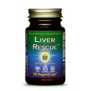 HealthForce SuperFoods Liver Rescue - Natural Liver Cleanse - with Milk Thistle & Dandelion Root - Gluten- Free & Vegan - 30 Capsules