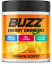 Pagi Buzz Energy Powder - Energy Boost Drink Mix - Sugar-Free Energy with Antioksidants - Morning Kickstart dan Sports Nutment Endurance Product - 30 Servings, Orange Burst, 8 Ounces