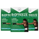 Biofreeze Pain Relief Patches, Arthritis Pain Reliver, Knee & Lower Back Relief Patch, Sore Muscle Relief, Neck Pain Relief, FSA Elignable, 3 Pack (5 Biofreeaze Menthol Patch)