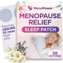 Komfort Pendingin Senyaman untuk Perempuan - Bantuan Menopause untuk Bantuan Tidur Lebih Baik - Tambahan Tidur untuk Relaxation & Ekstra Kekuatan - Duka Panas, Kualitas Tidur & Kurangi Fatigue - 30 Patch