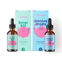 JoySpring Liquid B Kompleks dan Genius Focus Drops for Kids
