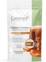 Merayakan Vitamin Baritric 500mg Calcium Citrate Soft Chews Combo dengan 500 IU Vitamin D3 - Esculity for Gastric Bypass Patients & Bone Health - Sugar & Gluten Free, Caramel Chocolate (90 Chews)