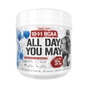 5% Nutrition Rich Piana AllDayYouMay BCAA Powder 124; Premium Intra & Post Workout Acids, EAA, Electrolytes 124; Hidration, Endurance, Recovery 124; Vegan & Keto 144; 16.4 oz, 30 Srvgs (Blue Raspberry)