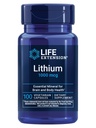 Lithium Hidup Ekstensi, 1000 mcg - Limhium Orotasi - Membantu Mempertahankan Fungsi Kognitif & Memori - Lower-Dose Formula - Non-GMO, Gluten- Bebas, Vegetarian - 100 Kapsul