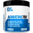 Evlution Agmatin Sulfate Nitric Oxide Powder Nuttrition High Agmatin Sulfate Powder Nitric Oxide Sutensity Sutensity Pumps Pulcle Growth Recovery and Performance