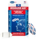 Migraine AID Migraine Relief Patch - Fast Acting, Non Obat Dukungan untuk Ketegangan Kepala, Mudah untuk Terapkan PT Headache, Aman untuk Penggunaan Setiap hari, 10 Patch Migraine Disposable, Dibuat di USA