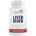 Liver Renew - Liver Cleanse Detox & Repair - Liver Support dengan Extract Artichoke, Milk Thisle, Dandelion dan Turmeric (1 Botol)