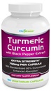 Turmeric Curcumin Complex dengan Black Pepper Extract - 755mg per Capsule, 180 Veg. Caps - Berisi Piperine (untuk Absorpsi Superior dan Bio-Avability) dan 95% Standardisasi Curcuminoid