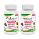 Probulin Total Care My Little Bugs Pregnis, Problement & Postbic - 5 Milyar CFU - 15 Strains - 30 Chewable Tablets (Twin Pack)