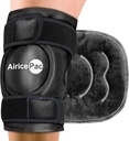 Ice Pack for Knee Pain Relief, Recontinable Gel Ice Wrap for Injuries, Swelling, Knee Replacement Bedah, Cold Compress Therapy for Arthritis, Meniscus Tear and ACL, Black
