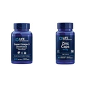 Extension Super Omega-3 EPA / DHA Fish Oil, Sesame Lignans & Olive Extract - Omega 3 Suplemen & Zinc Caps, zinc 50 mg, Zinc Citrate, Dukung pertahanan kekebalan tubuh