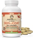Skin and Coat Supplement with Fish Oil and Omega 3 for Dogs and Cats