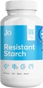 Jo resistant Starch Powder - Premium Maize- Derived Superfood, Banana- Free, Lectin- Free - Fiber Supplemen untuk Mendukung Energi, Kesehatan Gut, Mood, dan Produksi Bultirat (3LB Supply)