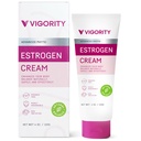 Estrogen Cream For Women, Natural Biocytic, Hot Flashes Menopause Relief, Estrogen Cream With Wild Yam, Menstrual Cycle & Body Advement, Membantu Menguring Hot Flashes, Parabene-Free, Vegan, 3- Month Supply (4 Oz)