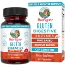 MaryRuth Organics Gluten Enzymes Capsules 124; Enzyme Suplement for Gut Health Support Abdullah 124; Gluten Dissuffit; & Nutrient Absorpsi 124; Gagan 124; Gluten Free 124; 60 Count