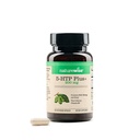 NaturreWise 5- HTP 200mg Supplemen dari Chesapeake onia Seeds dengan Cofactor B6 - Mood Support dan Natural Sleep Aid for Dewad- Delayed, Vegan - 30 Count [Persediaan Bulan 1]