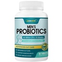 Produksi ZEBORA untuk Men and Pregrency for Digetical Health, 90 Tablet, 60 Milyar CFU for Imune and Gut Health, 10 Strains, Produksi Hiperalergenik, Shelf Stable, Gluten & Soy Free