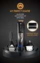 My Perfect Goatee ® 13-1 Mens Grooming Kit - LED Tampilan Beard Kit Rimming with Travel Bag, Charging Stand, & More - Waterproof, Cordless Electric Trimmer for Nose, Body, & More - Ideal Gift Set