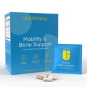Mobility & Bone Dukung Harian Multivitamin - 12- in- 1 Bone, KONEE, Kartilage, Ligamen, Dukungan Bersama untuk Perempuan dan Pria, Collagen, Turmeric, Glucosamin Chondroitin Kasules MM - 30 Vitamin Packs