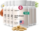 Nandeshed AndroEase Plus for Women 's Health - Zinc, Reishi, Green Tea dan Saw Palmetto for Women - for Energy, Vitalitas, Rambut Facial dan Wellness 360 Capsules, Made in USA