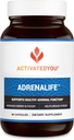 ACTIVATEDYOU AdrenaLife- Relaksasi dan Dukungan Adrenal Relaksasi untuk Bantuan Stress Relief, Relief Tersedia, dan Energi Fokus w / Magnesium, Vitamin B12, & Rhodiola Rosea Ekstrak (90 Capsules)