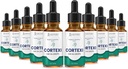 (10 Pack) Cortexi Ear Drops Cortexi Healthy Eardrum Oil Supports Healthy Ears Premium Blend of Esculds 10 Botol
