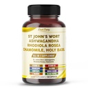 St. John 's Welt Ashwagandha Rhodiola Rosea Chamomile-Made in USA