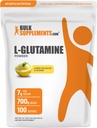 BulkSuplements.com L- Glutamine Powder - Glutamine Suplement, Amino Acid - Lemon Italian Ice Flavor, 7g per Serving, 700g (1.5 pon) (Paket 1)