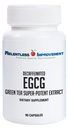 EGCG Green Tea Extract 90 Capsules 670mg Extract Per Capsule Standardied to High Potency 98% Polyphenols 60% EgCG Sangat rendah Caffeine Gentle Pada Sistem Digetivity