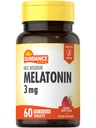 Sundance Melonatin 3mg Cepat Dissolve 124; 60 tablet Vegetarian 124; Natural Berry Flavor 124; Vegetarian, Non-GMO, dan Gluten Free Suplemen